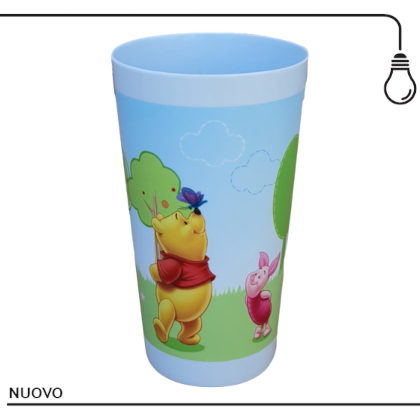 Bicchiere di plastica Winnie the Pooh