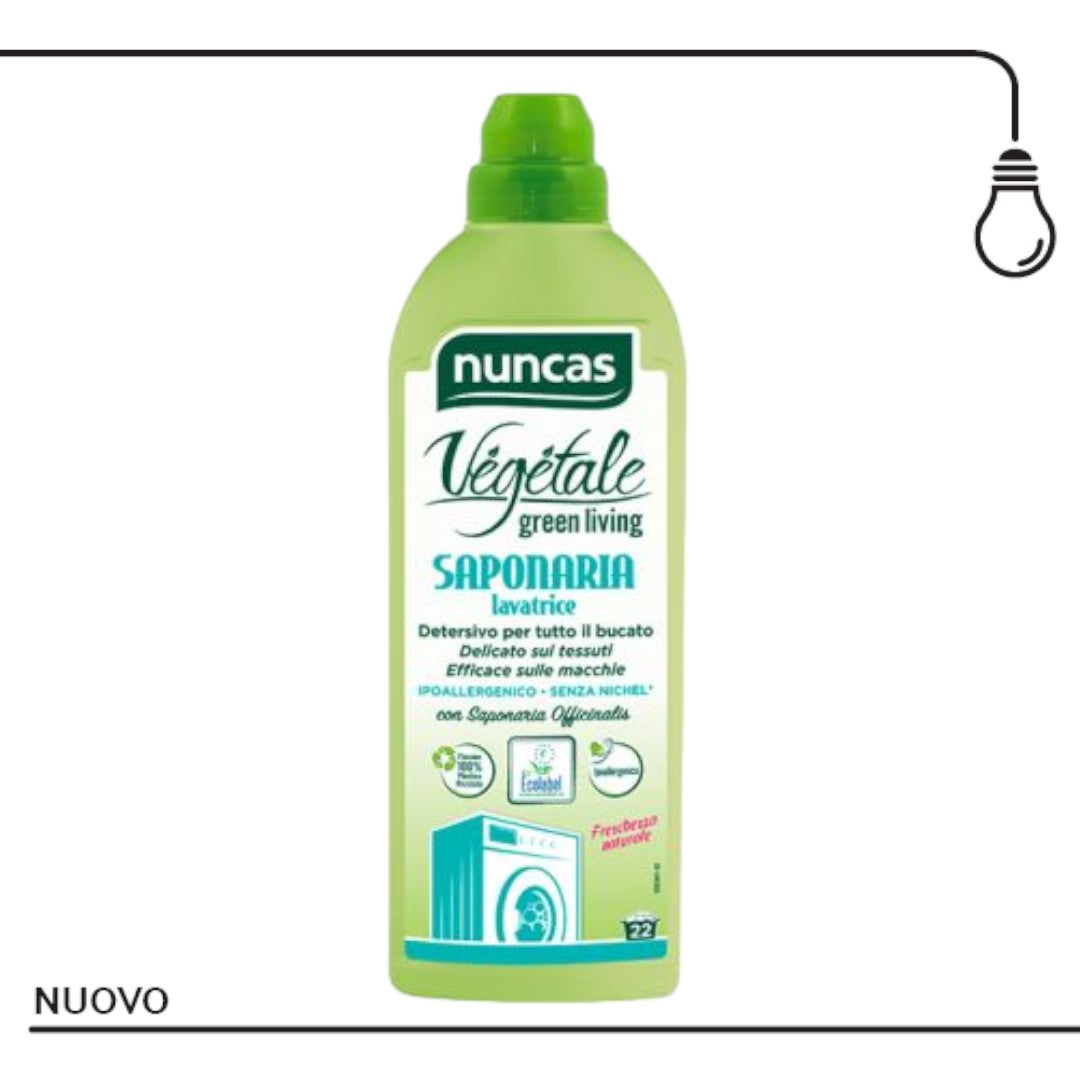 Nuncas VEGETALE SAPONARIA LAVATRICE 1 LT