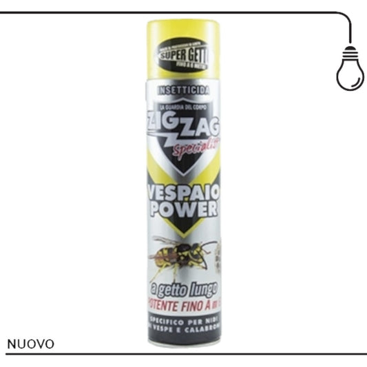 ZIG ZAG INSETTICIDA VESPAIO POWER 600 ML