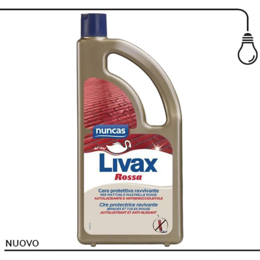 Livax rossa cera protettiva ravvivante