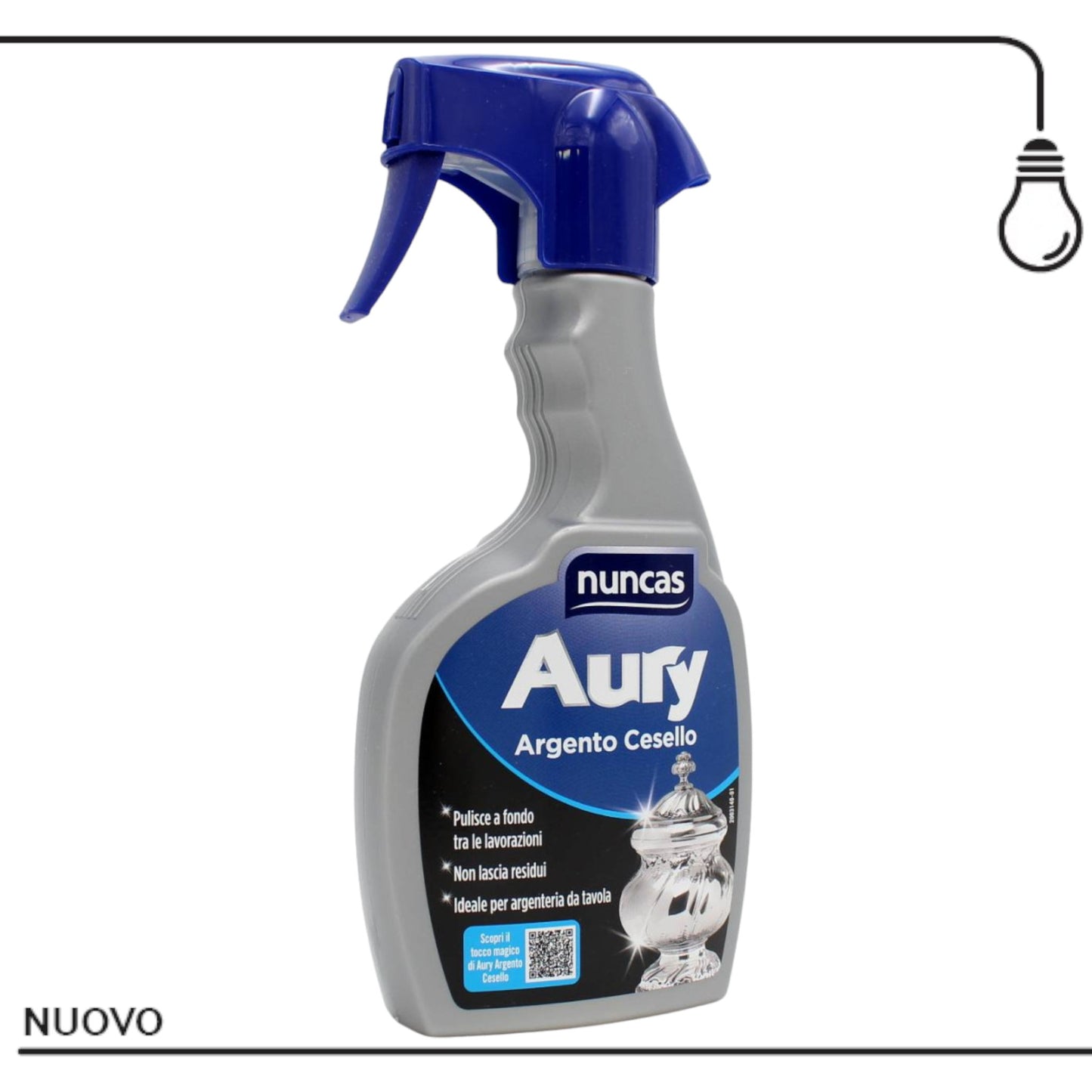 NUNCAS AURY ARGENTO CESELLO 200 ML