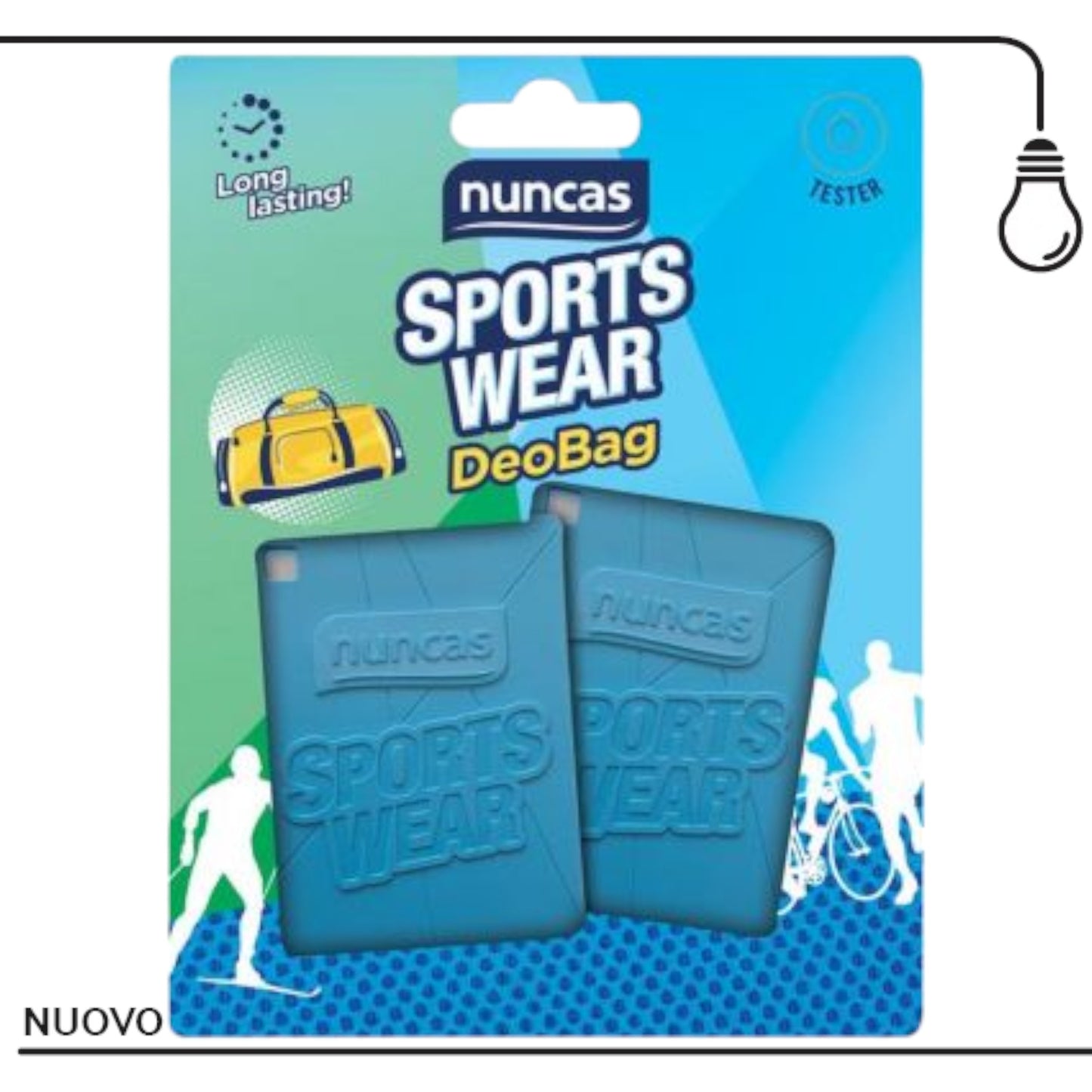 Deodorante sportswear deobag 2 pezzi