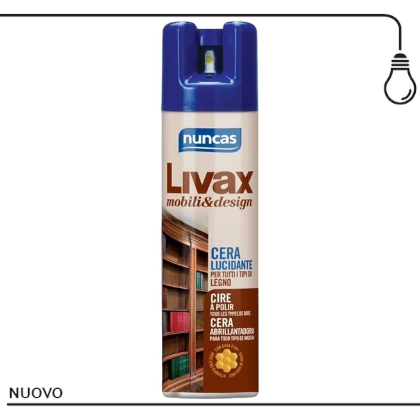 Livax cera lucidante mobile spray 300ml