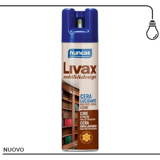 Livax cera lucidante mobile spray 300ml