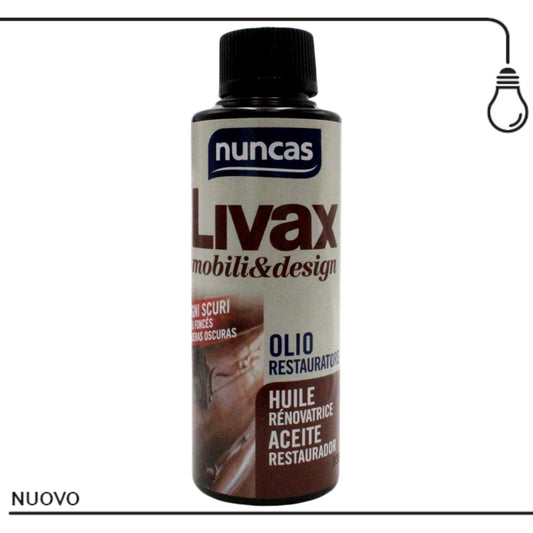 NUNCAS LIVAX MOBILI&DESIGN OLIO RESTAURATORE 120 ML