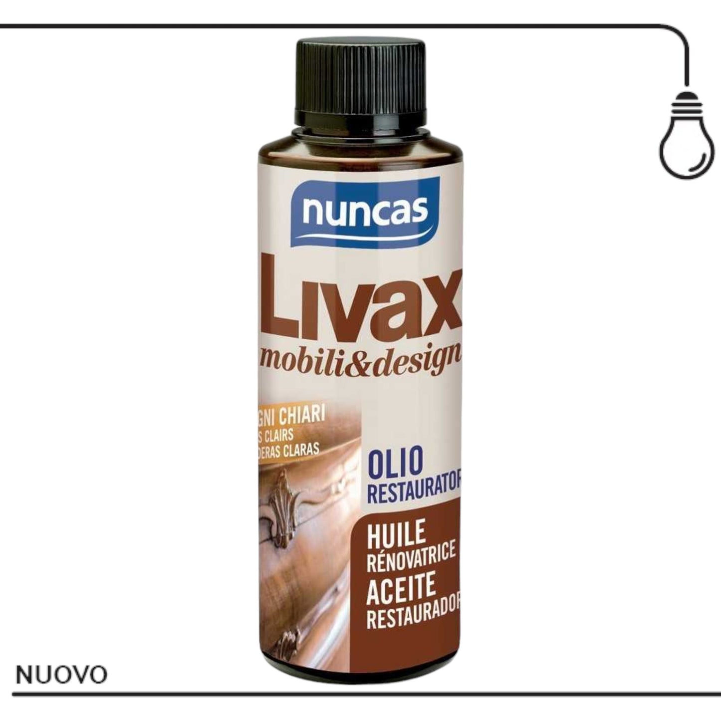 NUNCAS LIVAX MOBILI&DESIGN OLIO RESTAURATORE 120 ML