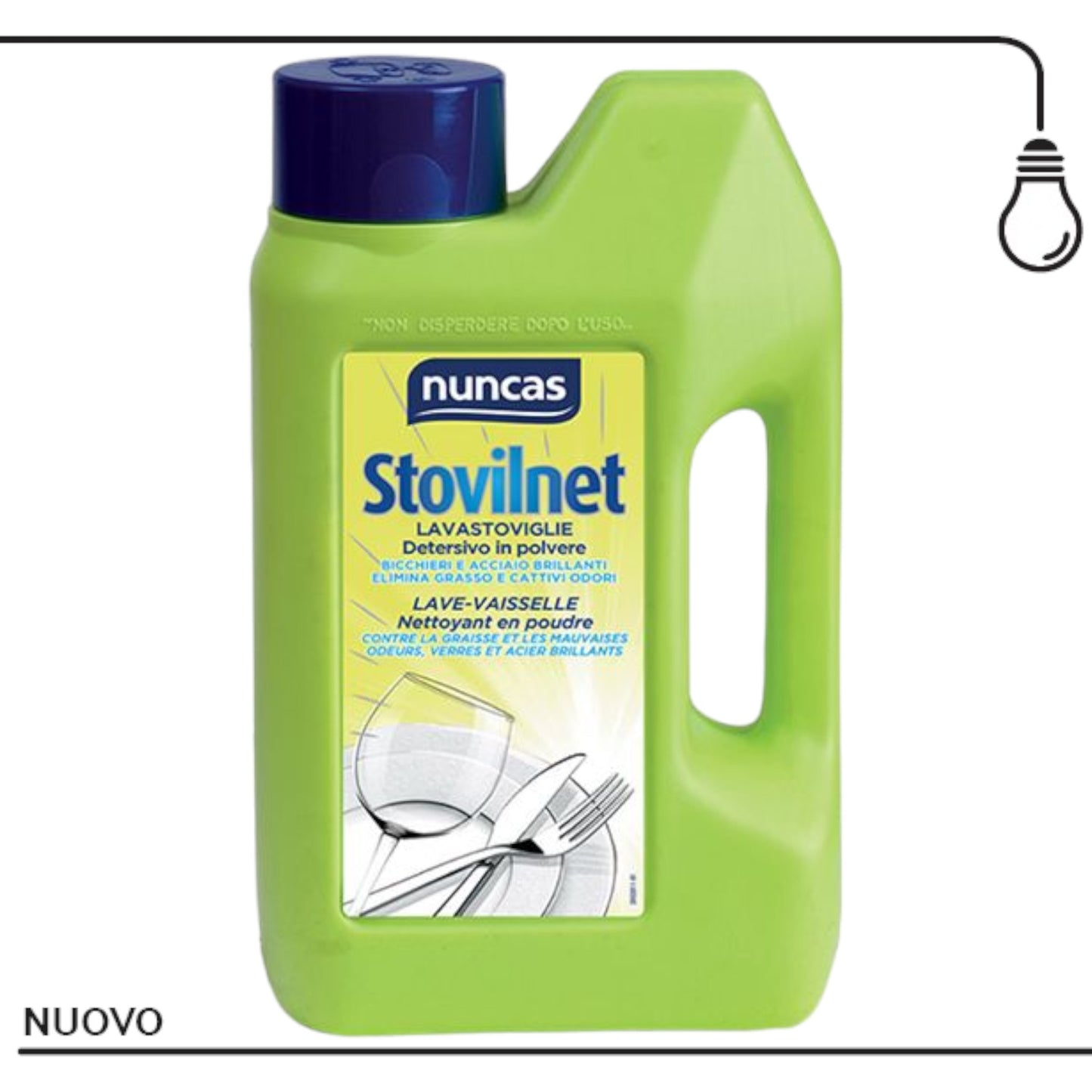 STOVILNET DETERSIVO LAVASTOVIGLIE IN POLVERE 1,2 KG