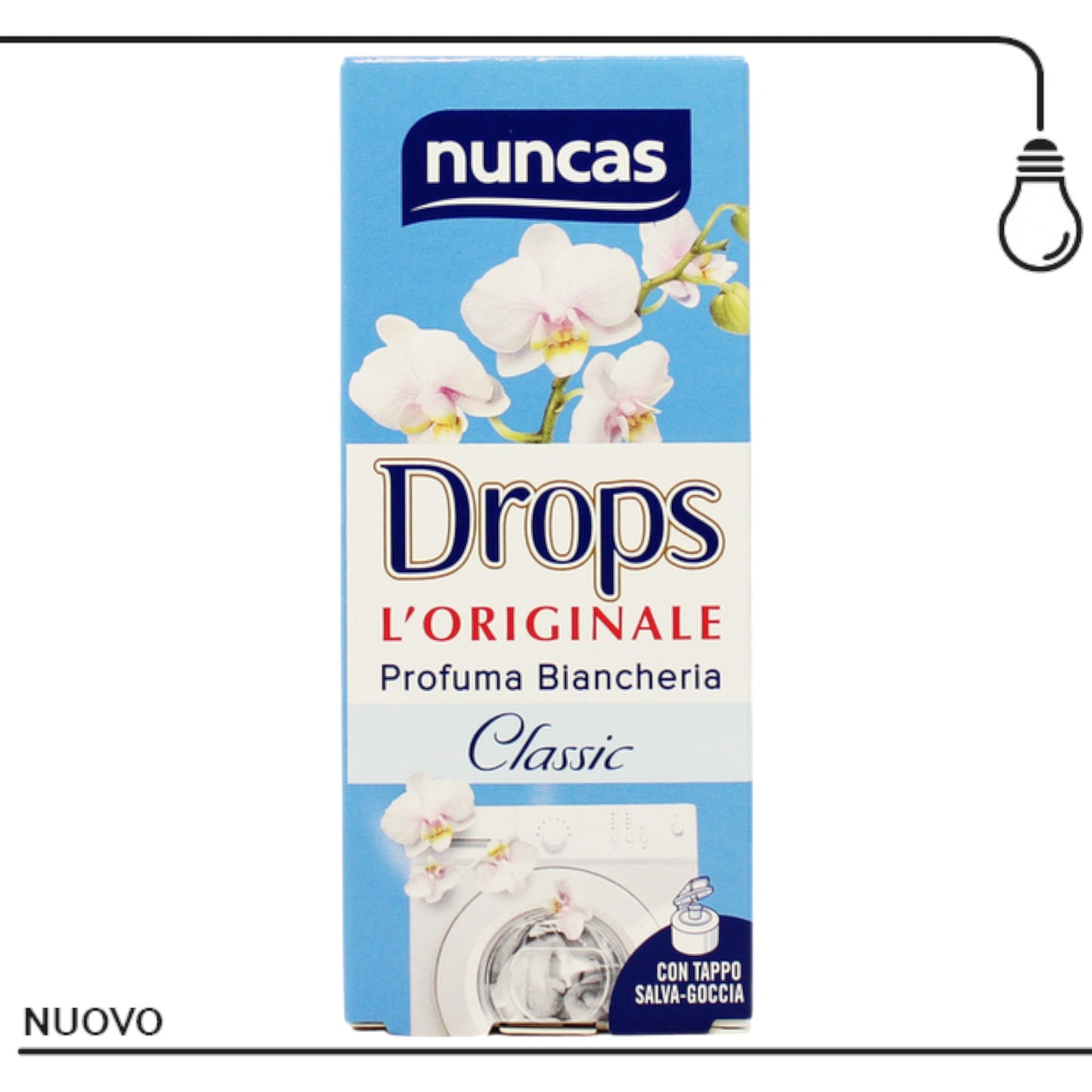 NUNCAS DROPS CLASSIC PROFUMA BIANCHERIA 100 ML