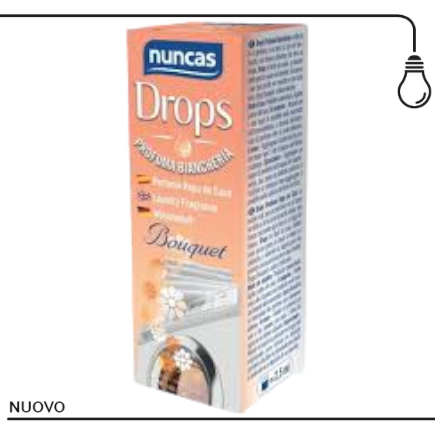 NUNCAS DROPS CLASSIC PROFUMA BIANCHERIA 100 ML