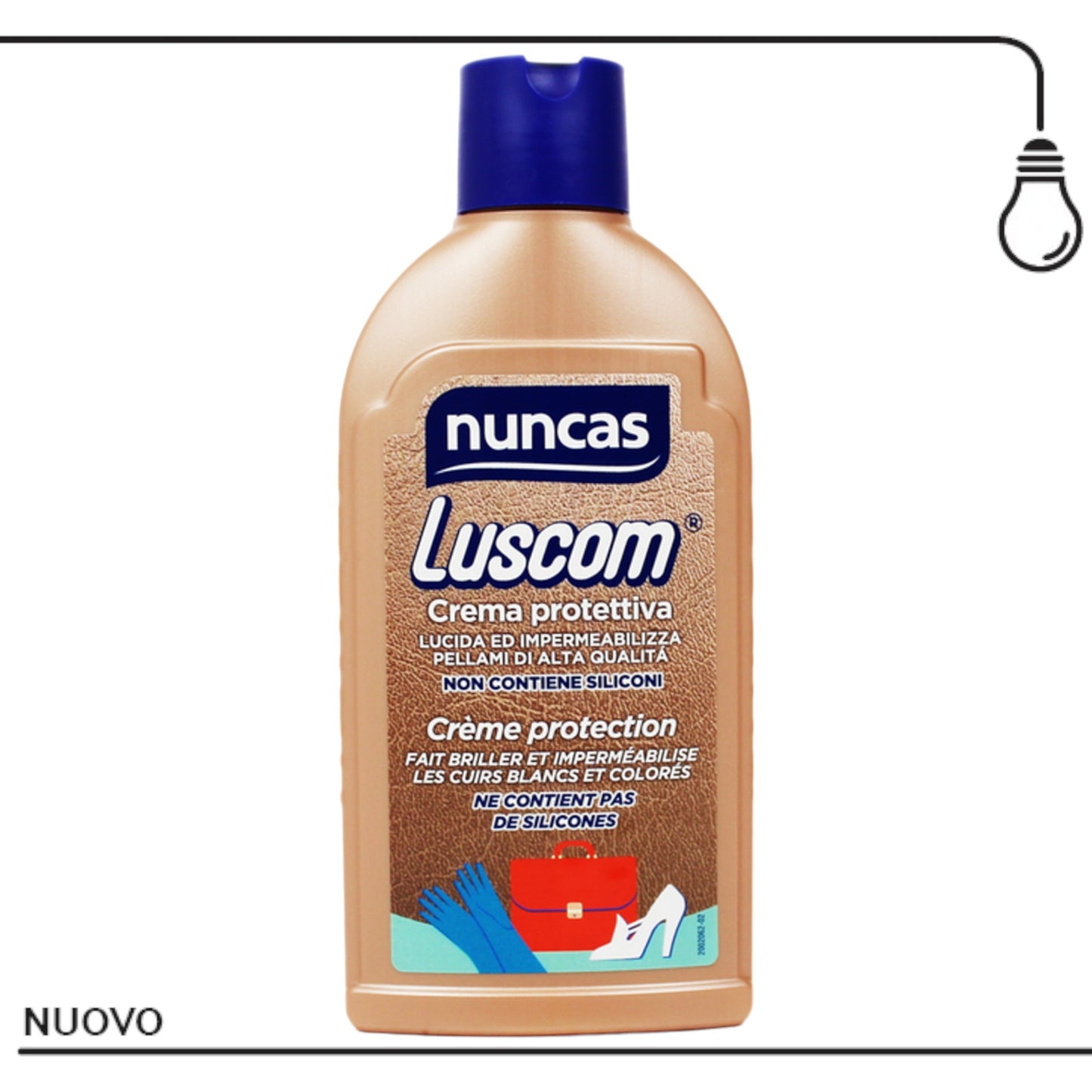 NUNCAS LUSCOM CREMA PROTETTIVA PELLAMI 200 ML.