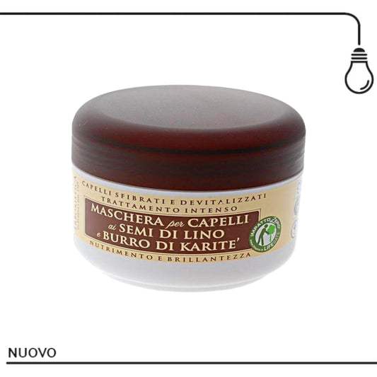 L'erboristica maschera capelli semi di lino 200ml