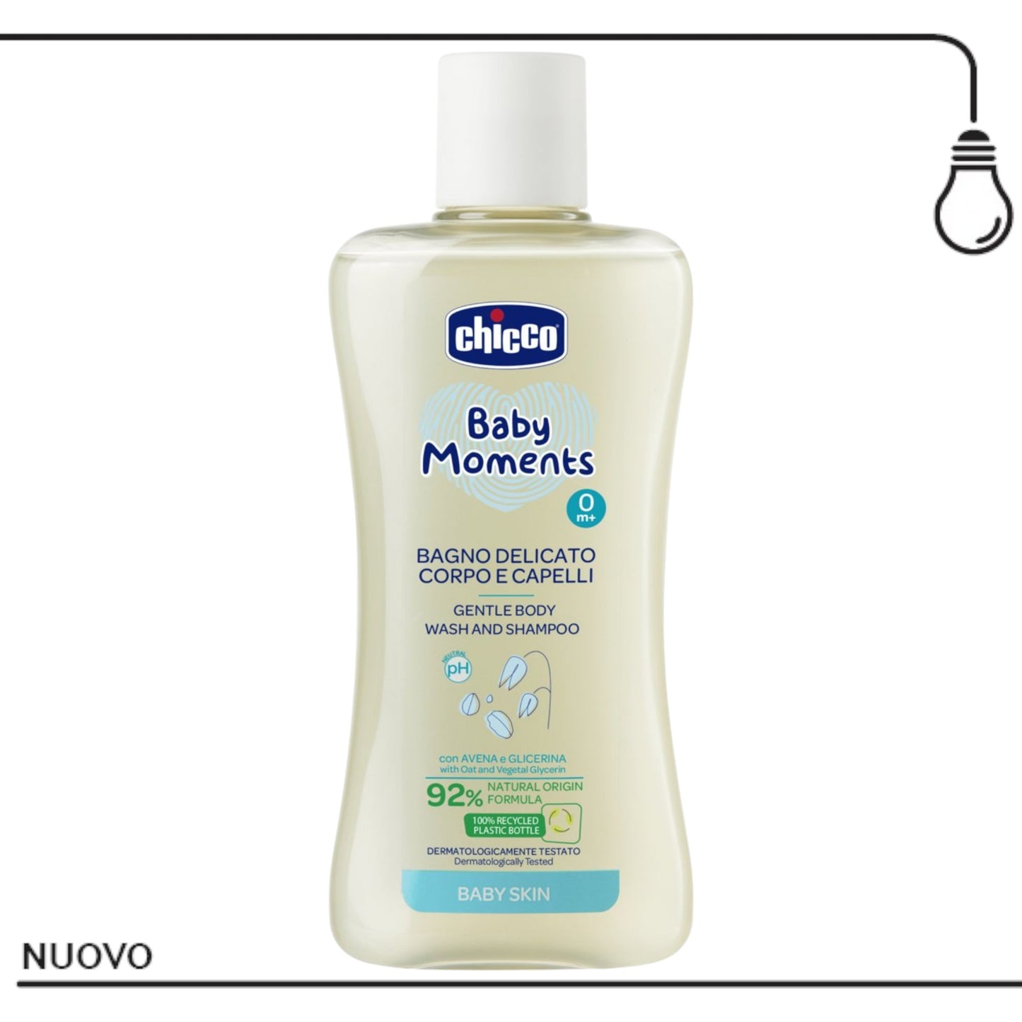 BAGNO DELICATO CORPO E CAPELLI BABY MOMENTS