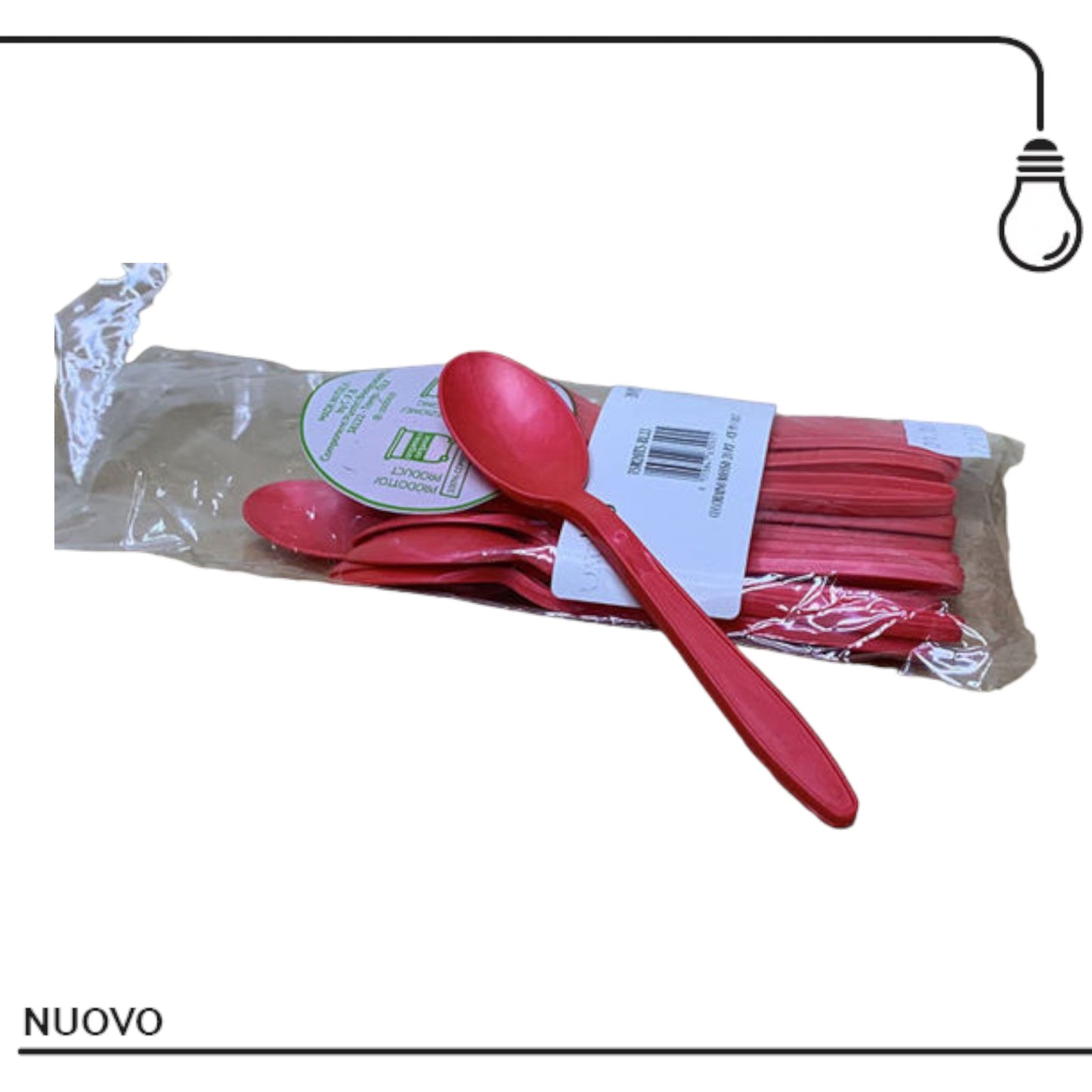 Cucchiaini di plastica UsoBio