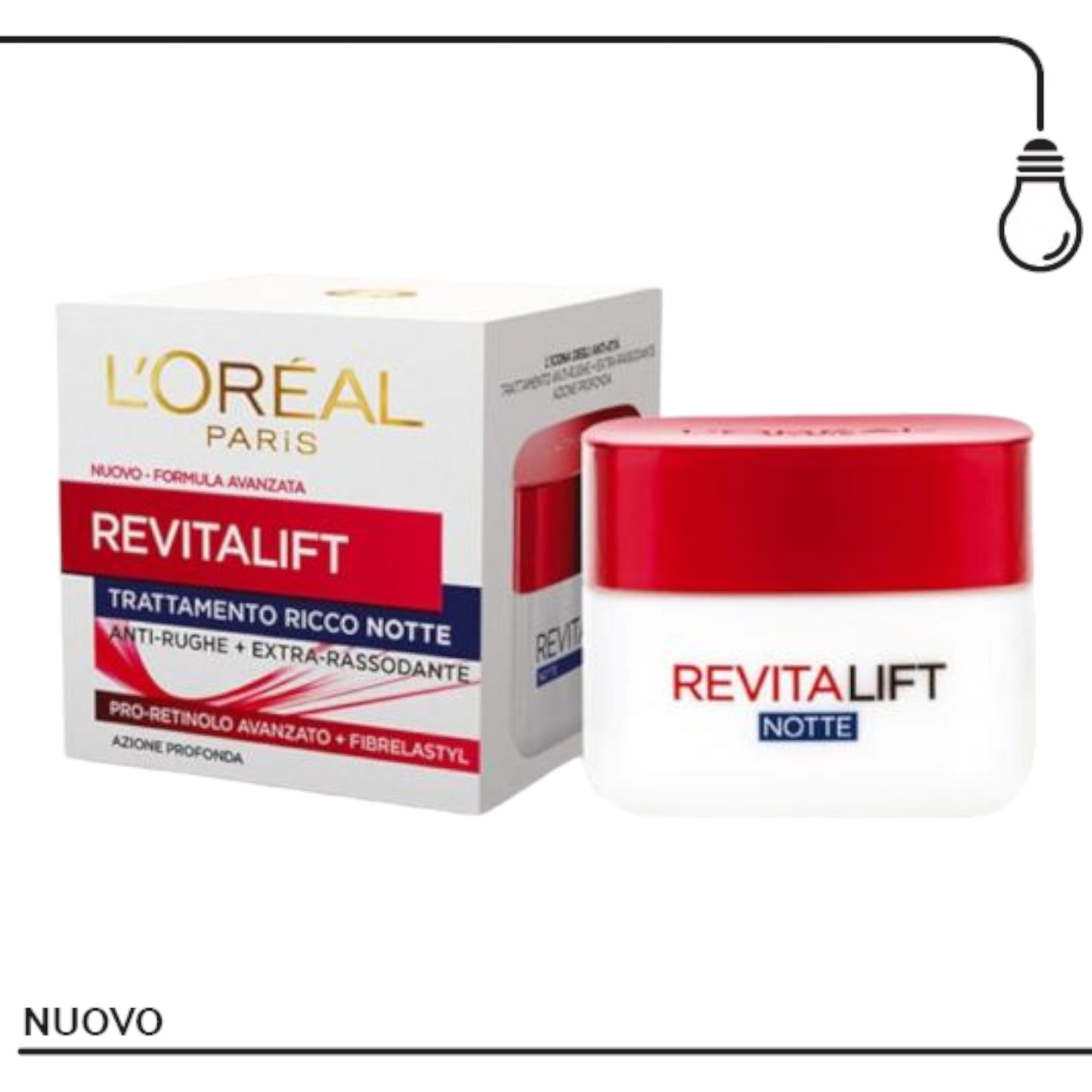 L'OREAL REVITALIFT CICAREMA CREMA BALSAMO RIPARATRICE ANTI ETA' NOTTE 50 ML