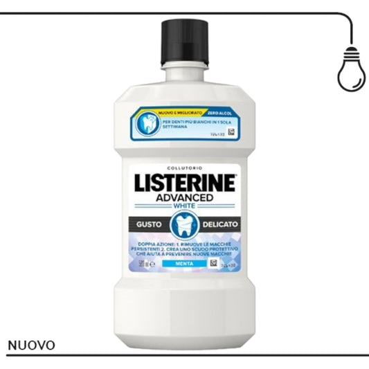 Listerine Advanced White Gusto Delicato 500ml