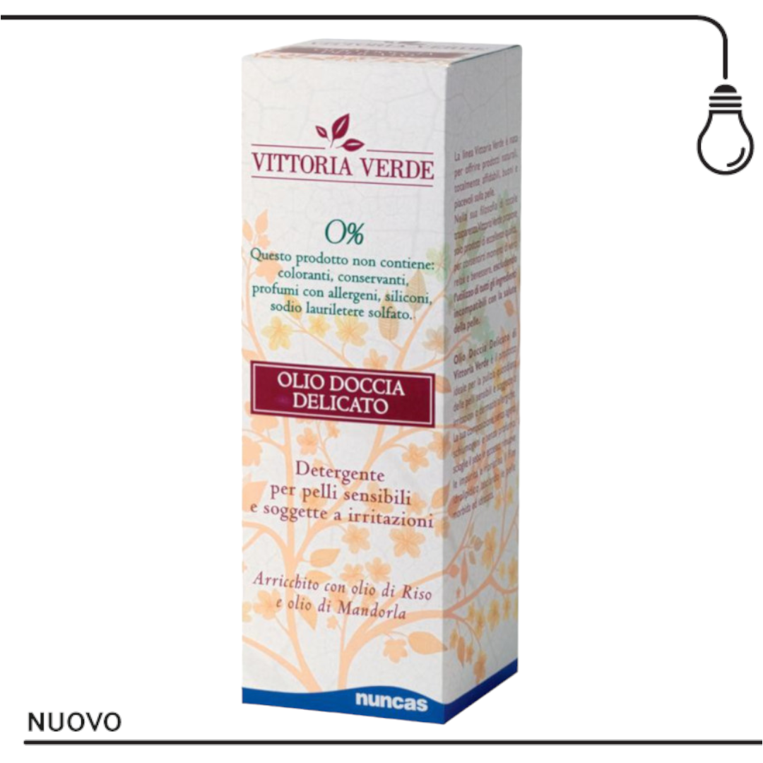 Nuncas Vittoria Verde Olio doccia delicato