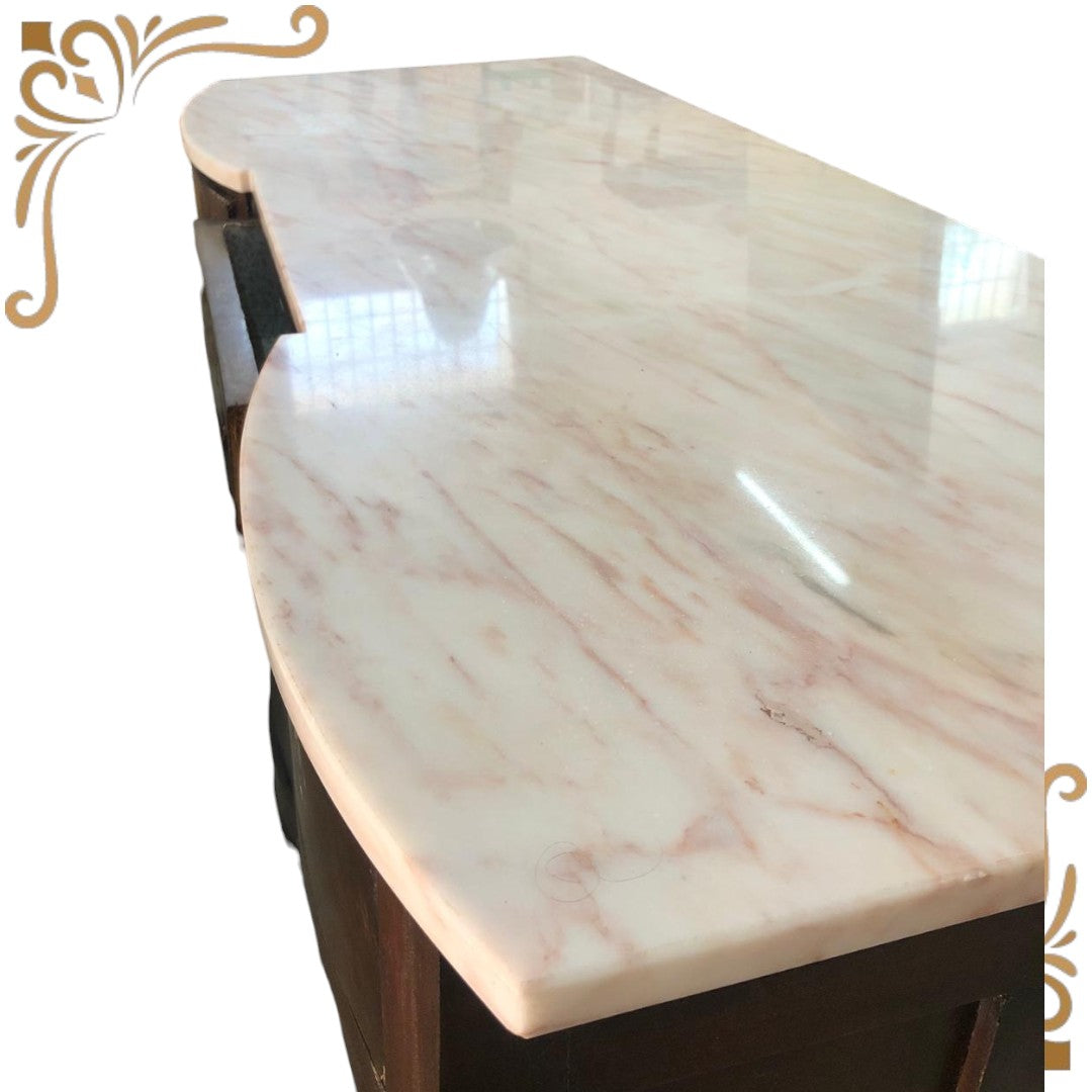 Credenza con marmo