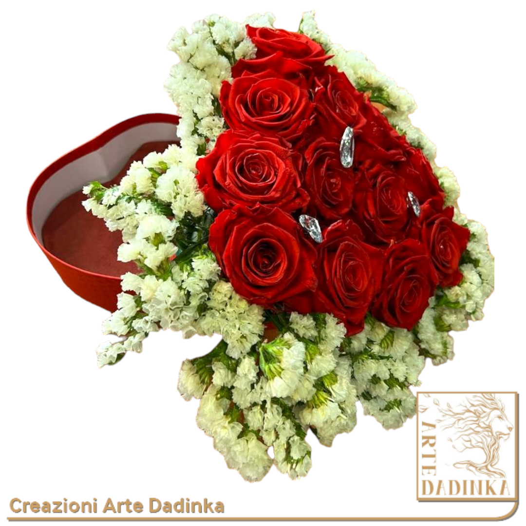 Portagioie Cuore Rosso