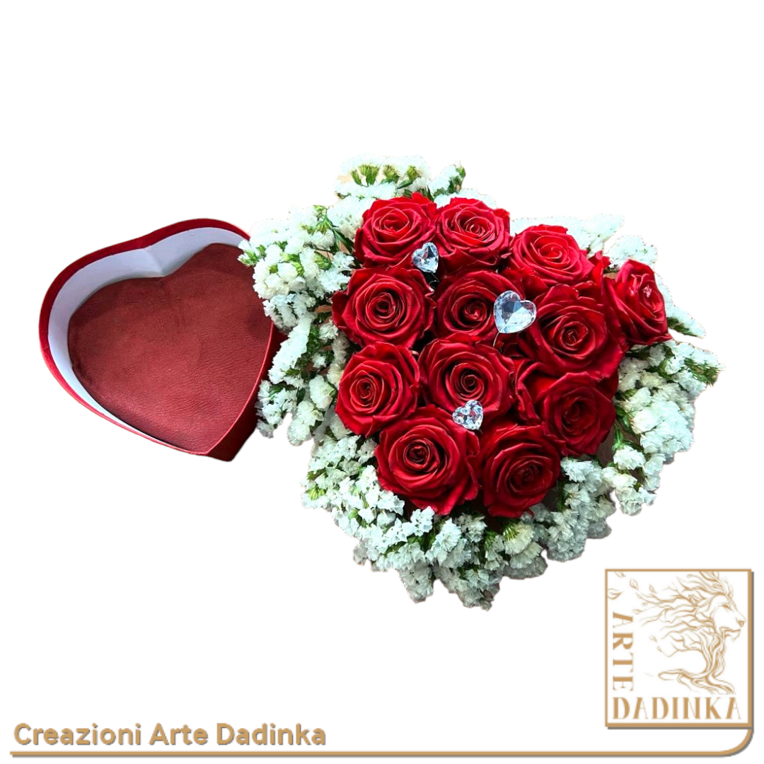 Portagioie Cuore Rosso