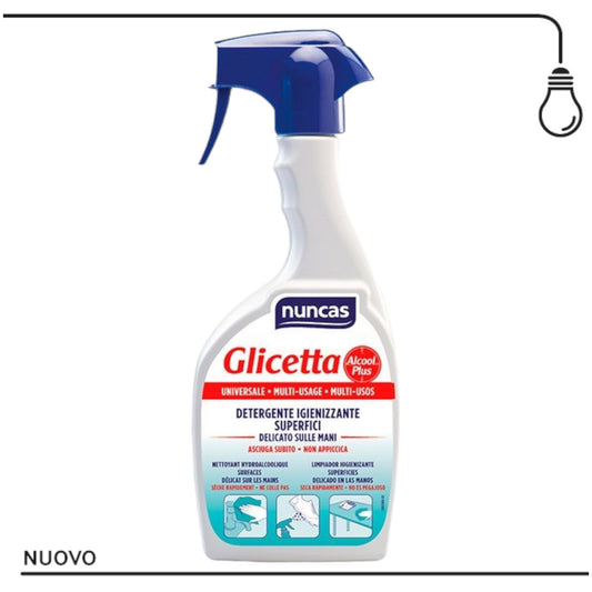 GLICETTA ALCOOL PLUS 500 ML