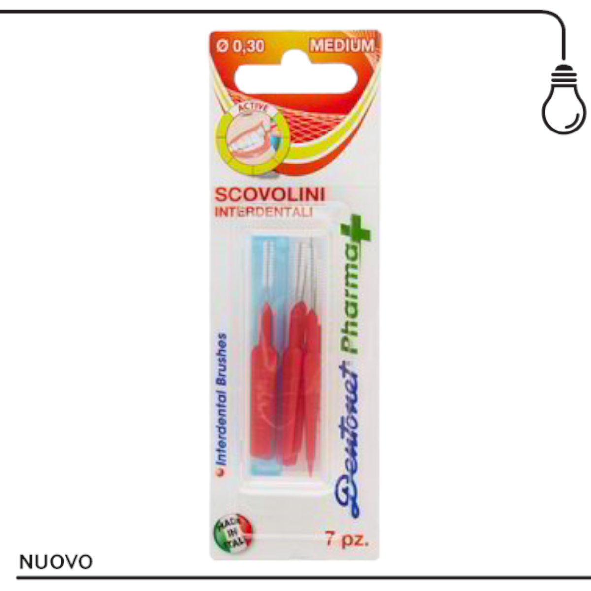 Dentonet scovolini interdentali medi.